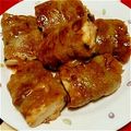 gokyu's cooksnap of when they made 肉巻き豆腐＊シソ&チーズが美味しい♪.