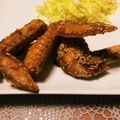 marco2014's cooksnap of when they made 甘辛手羽先.