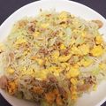がばちょ23's cooksnap of when they made キャベツとツナのミモザ素麺ちゃんぷるー☆.