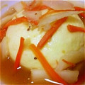 りょうびん's cooksnap of when they made レンジで簡単！肉まんのからし餡掛け.