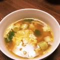 みじゅ空音's cooksnap of when they made ネギとたまごの鶏ガラスープ.
