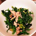 スガシケオ's cooksnap of when they made ほうれん草の海苔酢あえ（覚書）.