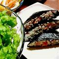 LiLiCo2's cooksnap of when they made 残りおかずでおにぎらず朝ごはん♪.