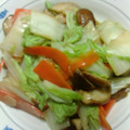 pucyipan's cooksnap of when they made 野菜不足に白菜と椎茸の炒め物.