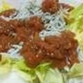 いとうとしお's cooksnap of when they made 簡単！大根と水菜の梅じゃこサラダ.