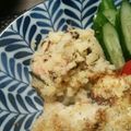 はらだぺこちゃん's cooksnap of when they made 塩昆布入り 和風ポテトサラダ.