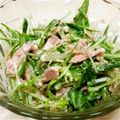 くぅぽん☆'s cooksnap of when they made 簡単水菜とツナのサラダ.