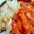 さぶちぇんこ's cooksnap of when they made サーモンの塩レモン昆布じめ.