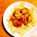 maeとも's cooksnap of when they made 鶏肉＆キャベツのさっぱり甘酢がけ.