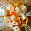 hana＊kana's cooksnap of when they made 長芋キムチ.