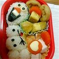 alcohl's cooksnap of when they made オラフ☆キャラ弁.