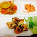 Kʕ•ꀦ•ʔ's cooksnap of when they made 鶏胸肉の塩麹焼き☆ごましそ和え.