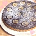 ♪＊♪＊'s cooksnap of when they made ココアとバナナのタルト.