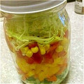 ぽる＊'s cooksnap of when they made ジャーサラダ（密封容器を使い1分で完成）.