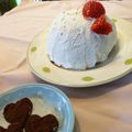 甘党まみむめもん's cooksnap of when they made クリスマス☆イチゴドームチーズケーキ.