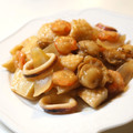 sacoママ's cooksnap of when they made ☆エビとたけのこの中華炒め☆.
