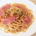 しばりえちゃん's cooksnap of when they made 生ハムのペペロンチーノ フェデリーニ.