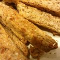 お願いひつじ's cooksnap of when they made ヘルシー！おからオートミールビスコッティ.