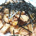 eccha's cooksnap of when they made ちくわと長いものマヨタラ焼き.