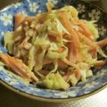 ぽんずー's cooksnap of when they made お弁当の隙間に千切りキャベツのマヨ炒め！.