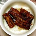 まりっちぱん's cooksnap of when they made さんまの蒲焼丼.