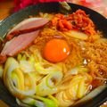 happymiina's cooksnap of when they made 超簡単　３倍旨い赤いチキンラーメン.