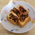 書セラピスト流香's cooksnap of when they made 厚揚げの葱味噌チーズはさみ焼き.