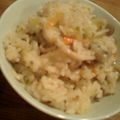 ａｋｉａｋｉ's cooksnap of when they made 豚挽肉と大根菜の炊き込みご飯.