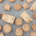 kohirochan's cooksnap of when they made マーガリンだからこそサクサクゴマクッキー.