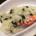 とろけい's cooksnap of when they made 離乳食　ほうれん草としらす粥♡.