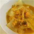 しょうママ～'s cooksnap of when they made 白菜と鮭水煮缶で煮もの.