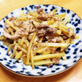 chirochan☆'s cooksnap of when they made ✿豚肉とポテトのクレイジーソルト炒め✿.