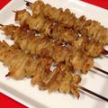 まーカン's cooksnap of when they made カリカリが美味しい！鶏皮の焼き鳥.