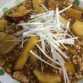 mimi287♪'s cooksnap of when they made さつまいもの鶏そぼろあんかけ.