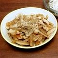 よしみるく's cooksnap of when they made 鶏胸肉と大根のきんぴら.