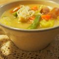 kurumi25's cooksnap of when they made 野菜たっぷり♡温かいヨーグルトスープ.