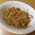 MF_3's cooksnap of when they made ごぼうとニンジンのきんぴら.