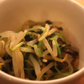 BiwacoJune's cooksnap of when they made もやしと三つ葉の磯部和え.