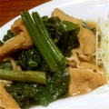 こまぐとこまぐ's cooksnap of when they made ほうれん草と油揚げの簡単煮物.
