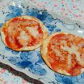＊とりこ＊'s cooksnap of when they made 餃子の皮ピザ.