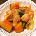 おへぼ's cooksnap of when they made 鶏肉とかぼちゃのフライパン煮.