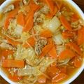 tarotch's cooksnap of when they made 白菜と豚肉のあんかけ.