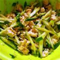 あくび王子まま's cooksnap of when they made きゅうりと卵のポン酢あえ.