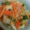 しょうがチューブ's cooksnap of when they made スピードメニュー　野菜だけのあんかけ丼.