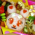 2児ママ's cooksnap of when they made キャラ弁☆ジュエルペット☆ローサ.
