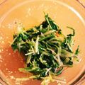 ひろみりっく's cooksnap of when they made あと一品☆水菜のおひたし☆.