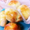 ゆかりこまる's cooksnap of when they made 簡単♩手ごねパン.