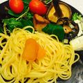 はるこharuko's cooksnap of when they made からすみ dE ルッコラ パスタ.