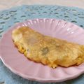 赤い電話's cooksnap of when they made オムレツ風玉子焼き～青紫蘇入り.