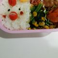 ぬくした's cooksnap of when they made 簡単！にわとりとヒヨコのお弁当キャラ弁.